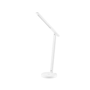 Tellur Smart WiFi Ρυθμιζόμενο φωτιστικό γραφείου 12W με υποστήριξη ασύρματης φόρτισης Qi 10W για smartphones (White/Warm) σε λευκό χρώμα