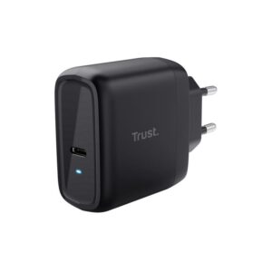 Φορτιστής Trust Maxo USB-C 65W + USB-C Cable Black