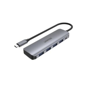 USB Hub Unitek uHUB P5+ Grey