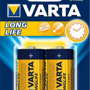 Αλκαλικές Μπαταρίες Varta LongLife Extra C 2τμχ