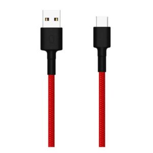 Data Cable Xiaomi Braided Type-C 1m Red
