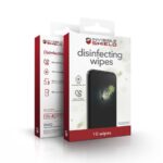 ZAGG InvisibleShield® Disinfecting Wipes – Αντιβακτηριδιακά Μαντηλάκια με 70% Ισοπροπυλική Αλκοόλη 10τμχ