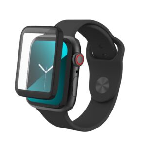 ZAGG InvisibleShield Full Face Tempered Glass Full Glue για Apple Watch Series 5/4 (44mm – μαύρο πλαίσιο)