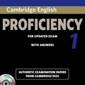 CAMBRIDGE ENGLISH PROFICIENCY FOR UPDATED EXAM 1 SELF STUDY PACK (+ 2 CD)