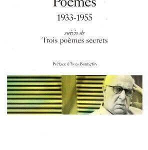 POEMES / TROIS POEMES SECRETS  POCHE