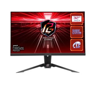 Gaming Monitor ASROCK PG32QF2B 31.5 ", VA, 2560x1440, 1 ms, 165 Hz, Flat screen