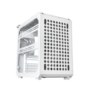 Computer Case CoolerMaster Qube 500 Flatpack Gaming Full Tower White