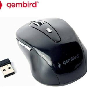 Mouse Gembird MUSW-6B-01 Wireless 1600 DPI Optical Black