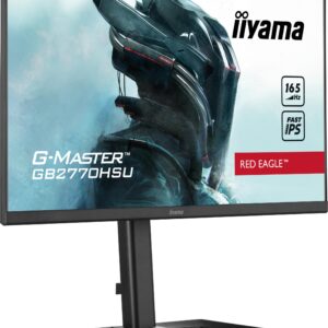 Gaming Monitor IIYAMA GB2770HSU-B5 27 ", IPS, 1920x1080, 0.8 ms, 165 Hz, Curved screen