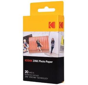 Kodak ZINK - Χαρτί Φωτογραφικό 2 x 3" - 20 φύλλα