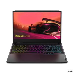 Laptop Lenovo IdeaPad Gaming 3 15ACH6 15.6" 1920x1080 IPS 144Hz Ryzen 5 5500H,16GB,512GB,Nvidia GeForce RTX 2050 4G,W11H,Shadow Black,Backlit,US
