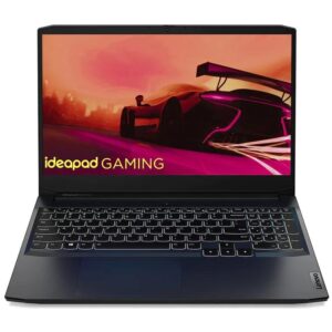 Laptop Lenovo IdeaPad Gaming 3 15ACH6 15.6" 1920x1080 IPS Ryzen 5 5600H,8GB,512GB,Nvidia GeForce GTX 1650 4GB,FreeDOS,Shadow Black,Backlit