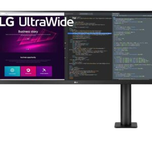 Monitor LG 34WN780P-B 34 ", IPS, 3440x1440, 5 ms, 60 Hz, LED