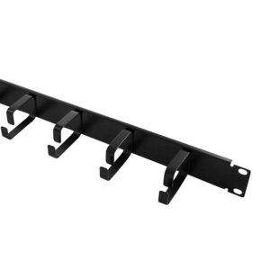 Cable Management LogiLink Bar 1U 19" OR101B Black