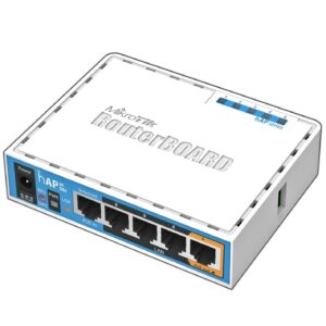 Access Point  MikroTik hap ac Lite Wi‑Fi 5 Dual Band (2.4 & 5GHz)