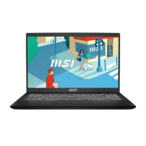Laptop MSI Modern 15 H B13M-010US 15.6" 1920x1080 IPS i9-13900H,32GB,1TB ssd,Intel Iris Xe Graphics,W11H,Classic Black,Backlit US