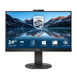 Monitor PHILIPS 243B9H/00 23.8 ", IPS, 1920x1080, 4 ms, 75 Hz, Flat screen