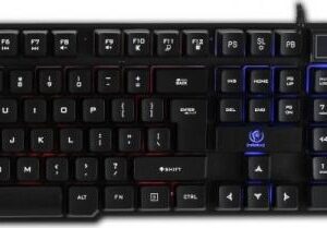 Gaming Keyboard + Mouse Rebeltec Oppressor Black US