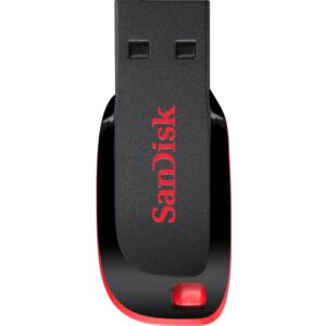 USB Stick 32GB USB 2.0 Sandisk Cruzer Blade SDCZ50-032G-B35 Black