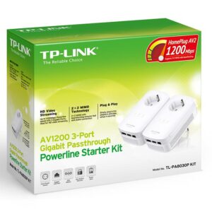Powerline TP-LINK TL-PA8030PKIT V2 White