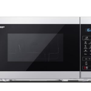Φούρνος Μικροκυμάτων Ελεύθερος SHARP YC-MG02E-S 20 lt Λειτουργία Grill Black