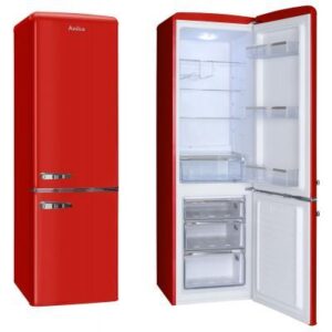 Ψυγειοκαταψύκτης Ελεύθερος Amica KGCR 387100 R Retro Red
