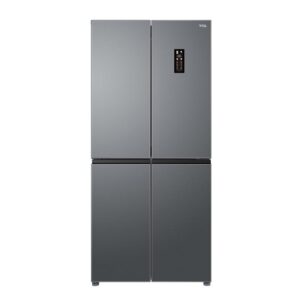 Ψυγείο Ντουλάπα Ελεύθερο TCL RP470CXE0 NoFrost Inox