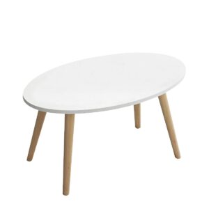 Τραπεζάκι Σαλονιού GAVIA Λευκό 80x40x42cm