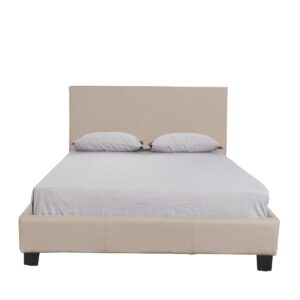 Κρεβάτι AZALEA Capuccino PU 213x128x88cm