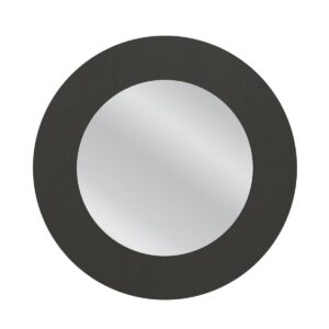 Καθρέπτης Τοίχου AASI Ανθρακί Μοριοσανίδα/Γυαλί 90x90cm