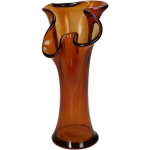 Βάζο Amber Ανακυκλωμένο Γυαλί 20x20x30cm