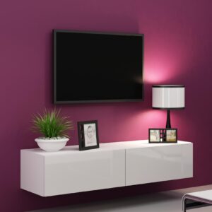 Έπιπλο τηλεόρασης CAMA MEBLE RTV VIGO140 b/b 40x140x30 cm