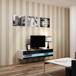 Έπιπλο τηλεόρασης CAMA MEBLE RTVVIGO140N b/c 40x140x30 cm