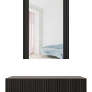 Συρταριέρα CAMA MEBLE PAFOS TOAL CZ Black 41.6x80x17 cm