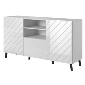 Συρταριέρα CAMA MEBLE ABETO KOM150 BI White 150x42x82cm