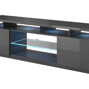 Έπιπλο τηλεόρασης CAMA MEBLE EVA RTV GR/GR 40x180x56cm