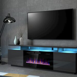 Έπιπλο τηλεόρασης CAMA MEBLE EVA+KOM GR/GR 40x180x56cm