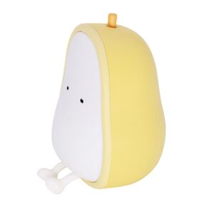 Designnest® Pear Night Lamp |MUID| Φωτάκι παιχνίδι αχλάδι από μαλακή σιλικόνη με χρονοδιακόπτη