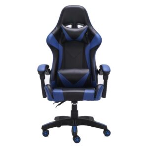 Καρέκλα Γραφείου TOPESHOP FOTEL REMUS NIEBIESKI Black/Blue