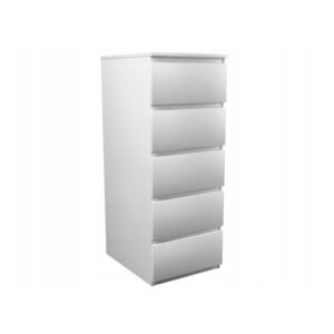 Συρταριέρα TOPESHOP W5 BIEL MAT White 45x40x111 cm