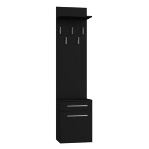 Κρεμάστρα TOPESHOP DUO WIESZAK CZERŃ Black
