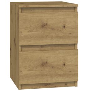 Κομοδίνο TOPESHOP M2 ARTISAN Oak 30x30x40 cm