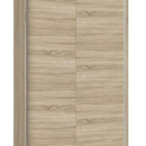 Ντουλάπα ρούχων TOPESHOP IGA 120 SON B KPL Sonoma oak, Νοβοπάν , 61x120x200cm