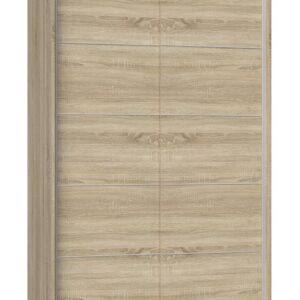Ντουλάπα ρούχων TOPESHOP IGA 120 SON C KPL  Sonoma oak 61x120x200 cm