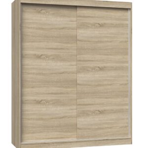 Ντουλάπα ρούχων TOPESHOP IGA 160 SON B KPL Sonoma oak 61x160x200 cm
