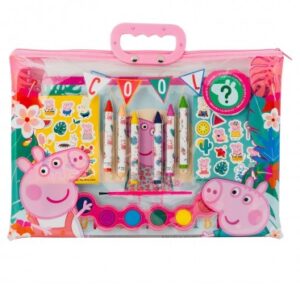 ΣΕΤ ΖΩΓΡΑΦΙΚΗΣ ΔΙΑΦΑΝΗ ΤΣΑΝΤΑ PEPPA PIG