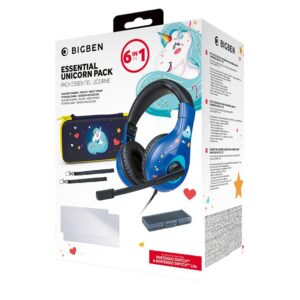Essential Pack Big Ben 6-in-1 Unicorn Nintendo Switch