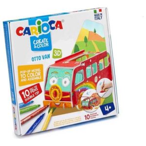 CARIOCA CREATE & COLOR OTTO VAN 3D ΠΑΖΛ - ΣΕΤ ΖΩΓΡΑΦΙΚΗΣ