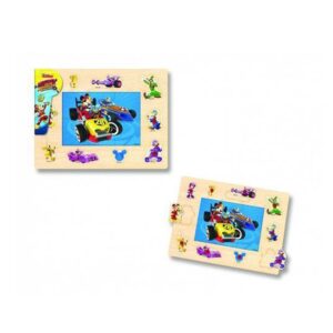 Παζλ 2 in 1 ''MICKEY AND THE ROADSTER RACERS'' 16 κομμάτια