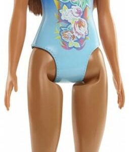 Mattel Barbie Κούκλα με Μπλε Μαγίο για 3+ Ετών HDC51